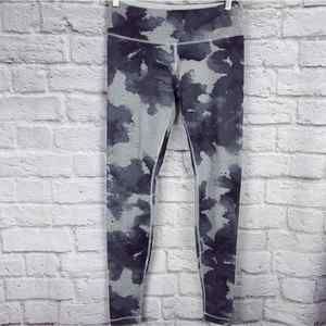 Lululemon Wunder Under Pant Floral Platoon Silver Spoon size 8